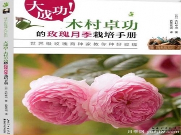 月季圖書：木村卓功《大成功！木村卓功的玫瑰月季栽培手冊 》